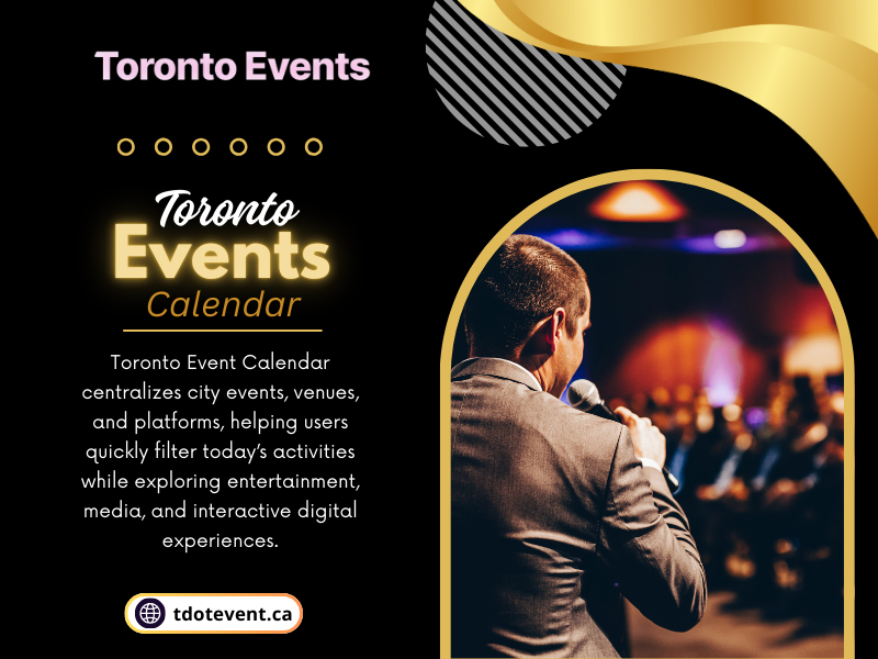 Toronto event calendar vs social media